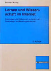 Buchcover Lernen und Wissenschaft im Internet