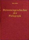 Buchcover Personengeschichte der Pädagogik