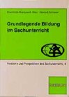 Buchcover Grundlegende Bildung im Sachunterricht