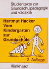 Buchcover Vom Kindergarten zur Grundschule