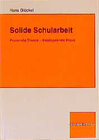 Buchcover Solide Schularbeit