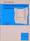 Buchcover Handbuch Zensur und Zeugnis in der Schule