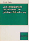 Buchcover Verkehrserziehung bei Menschen mit geistiger Behinderung