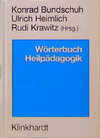 Buchcover Wörterbuch Heilpädagogik