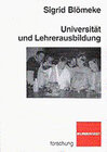 Buchcover Universität und Lehrerausbildung