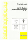 Buchcover Martin Bubers personale Pädagogik