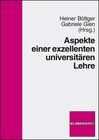 Buchcover Aspekte einer exzellenten universitären Lehre