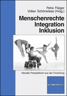 Buchcover Menschenrechte - Integration - Inklusion