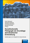 Buchcover Konstitutionelle Pädagogik als Grundlage demokratischer Entwicklung