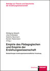 Buchcover Empirie des Pädagogischen und Empirie der Erziehungswissenschaft