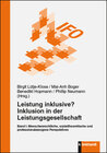 Buchcover Leistung inklusive? Inklusion in der Leistungsgesellschaft, Band I