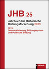 Buchcover Jahrbuch für Historische Bildungsforschung Band 25 (2019)