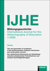 Buchcover IJHE Bildungsgeschichte