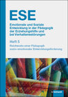 Buchcover ESE Emotionale und Soziale Entwicklung in der Pädagogik der Erziehungshilfe und bei Verhaltensstörungen. Heft 5
