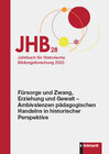 Buchcover Jahrbuch für Historische Bildungsforschung Band 28