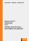 Buchcover Schule nach Corona – was haben wir gelernt?