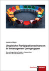 Buchcover Ungleiche Partizipationschancen in heterogenen Lerngruppen