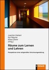 Buchcover Räume zum Lernen und Lehren