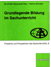 Buchcover Grundlegende Bildung im Sachunterricht