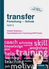 Buchcover Transfer Forschung  Schule Heft 2