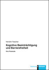 Buchcover Kognitive Beeinträchtigung und Barrierefreiheit