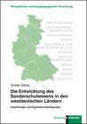 Buchcover Die Entwicklung des Sonderschulwesens in den westdeutschen Ländern
