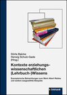 Buchcover Kontexte erziehungswissenschaftlichen (Lehrbuch-)Wissens