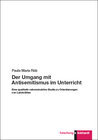 Buchcover Der Umgang mit Antisemitismus im Unterricht