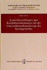 Buchcover Kontoüberziehungen und Kreditüberschreitungen bei der Unternehmensfinanzierung des Kreditgewerbes