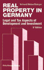 Buchcover Real Property in Germany