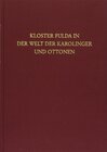 Buchcover Kloster Fulda in der Welt der Karolinger und Ottonen
