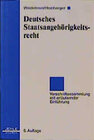 Buchcover Deutsches Staatsangehörigkeitsrecht