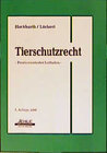 Buchcover Tierschutzrecht