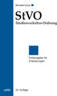 Buchcover StVO Straßenverkehrs-Ordnung