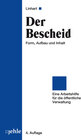 Buchcover Der Bescheid