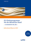 Buchcover EU-Förderprogramme für die öffentliche Hand - verständlich für alle -