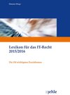 Buchcover Lexikon für das IT-Recht 2015/2016