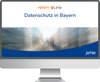 Buchcover Datenschutz in Bayern online