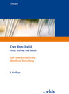 Buchcover Der Bescheid