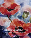 Buchcover Blumenaquarelle 2011