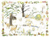 Buchcover Adventskalender "Tiere am Winterteich"