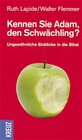 Buchcover Kennen Sie Adam den Schwächling?