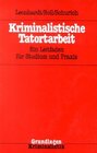 Buchcover Kriminalistische Tatortarbeit