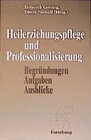 Buchcover Heilerziehungspflege und Professionalisierung
