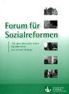 Buchcover Forum für Sozialreformen