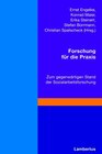 Buchcover Forschung für die Praxis