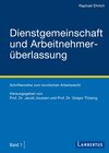 Buchcover Dienstgemeinschaft und Arbeitnehmerüberlassung