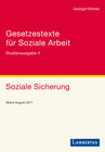 Buchcover Gesetzestexte für Soziale Arbeit