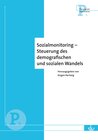 Buchcover Sozialmonitoring - Steuerung des demografischen Wandels