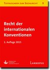 Buchcover Recht der internationalen Konventionen